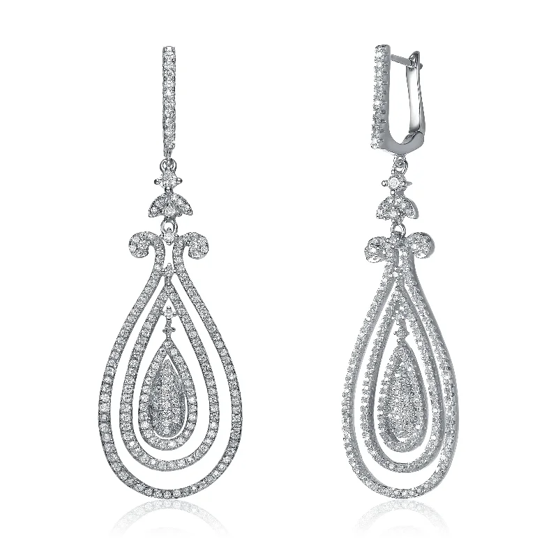 Astro design earrings-Montfort Julienne Teardrop Limited Edition Earrings