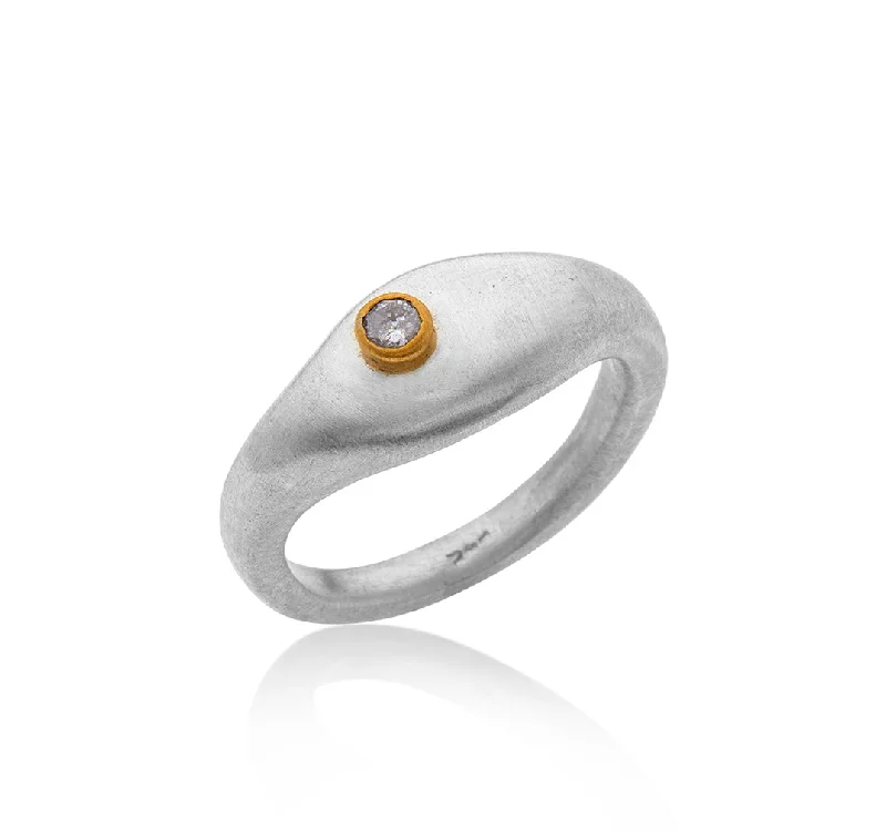 Sleek modern rings-Sleek modern rings-Nava Zahavi Seed Of Love Ring