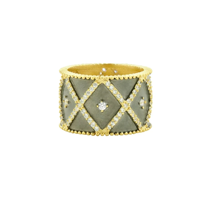 Quartz gem rings-Quartz gem rings-All-Time Favorite Cigar Band Ring