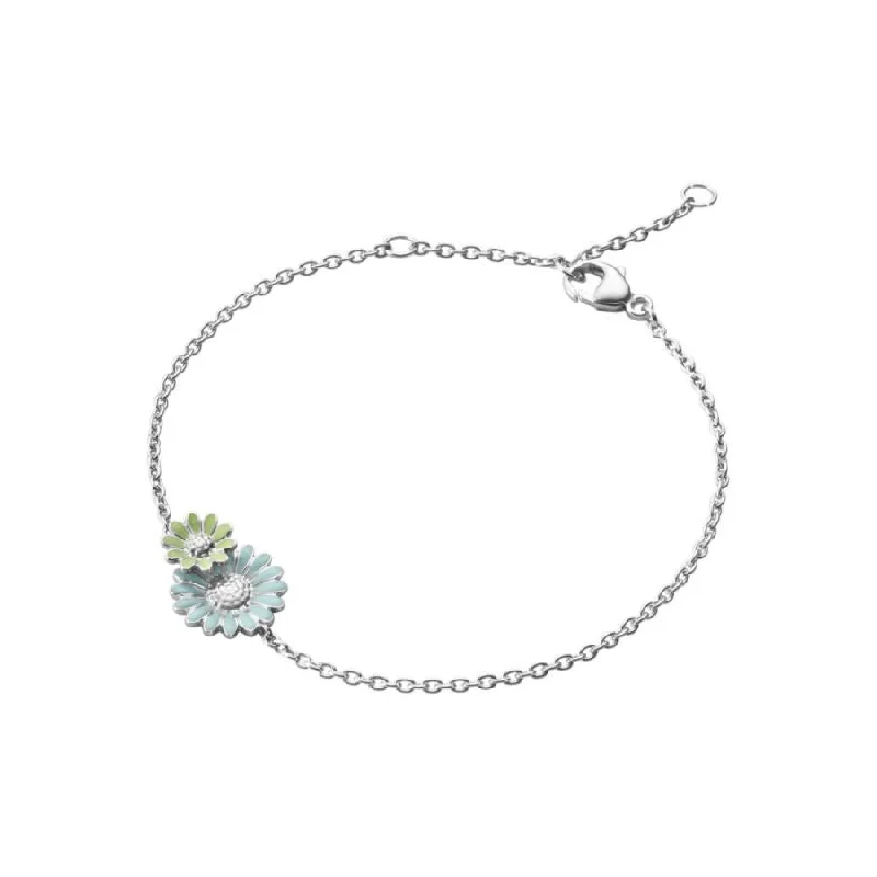 Silver Daisy Bracelet