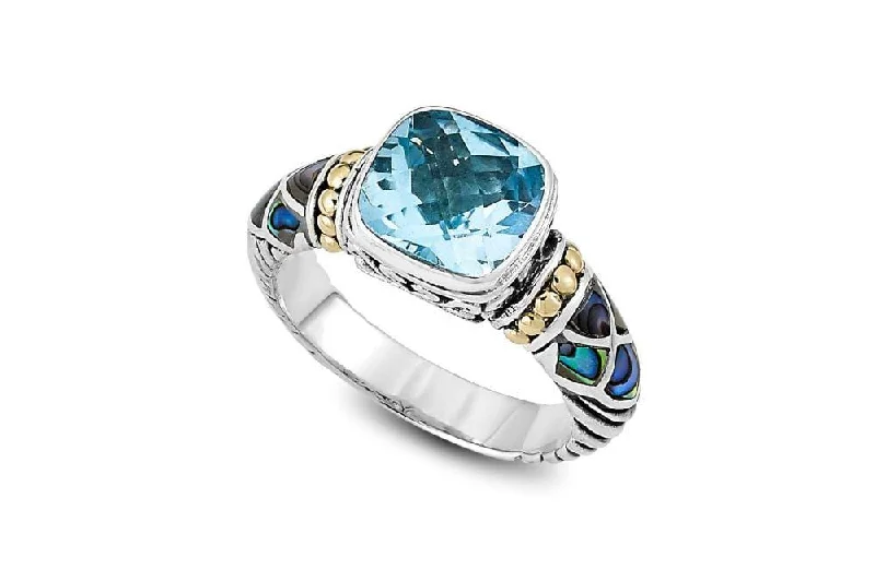 Sapphire gem rings-Sapphire gem rings-Rak Ring- Blue Topaz