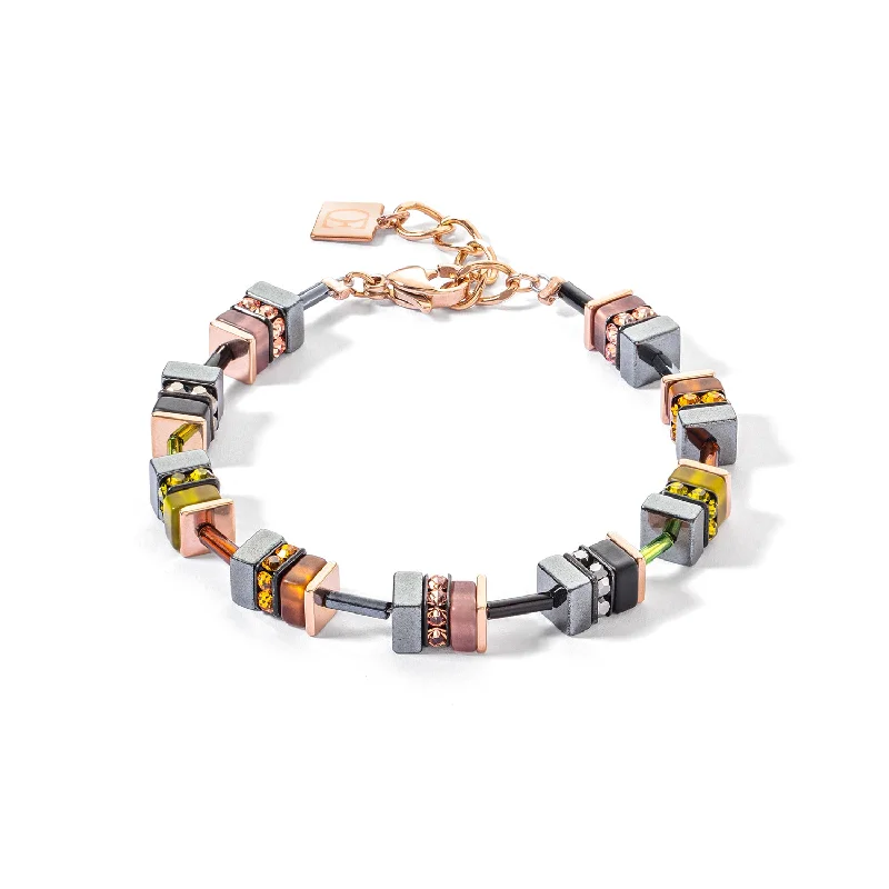 Coeur De Lion Sparkling Classic Elements Rose Gold Autumn Bracelet