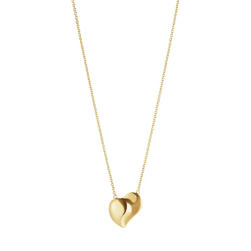 18ct Yellow Gold Heart Pendant