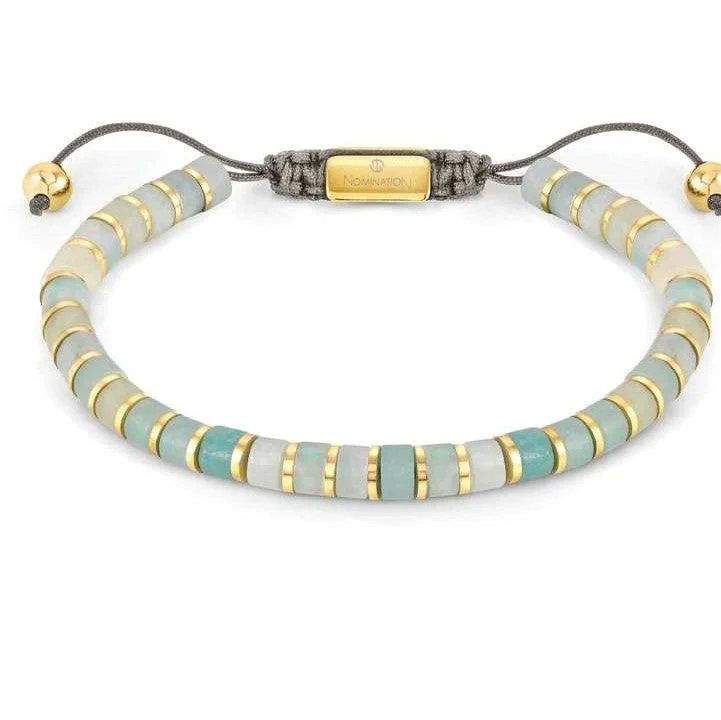 Nomination Instinct Style Amazonite Bracelet