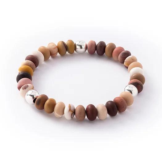 Carrie Elspeth Mookaite Pebbles Bracelet