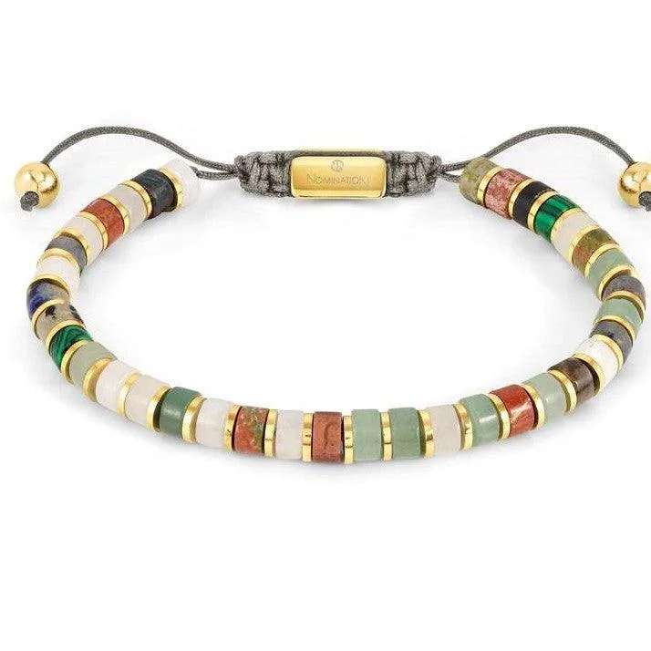 Nomination Instinct Style Bracelet with Mixed Stones