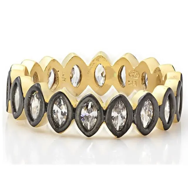 Bold cocktail rings-Bold cocktail rings-FREIDA ROTHMAN Marquise Stone Ring