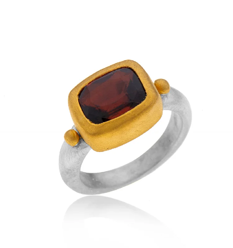 Pure modern rings-Pure modern rings-Nava Zahavi Yellow Gold Tourmaline Power Ring