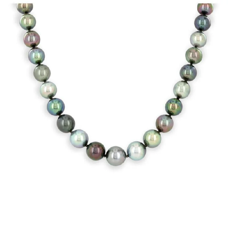 Multi-Coloured Tahitian Cultured Pearl Necklace