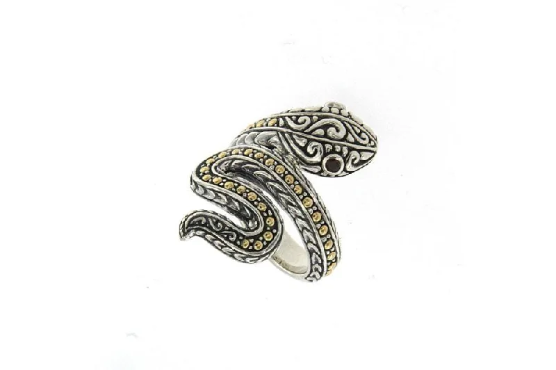 Quirky design rings-Quirky design rings-Scarlet Serpent Ring