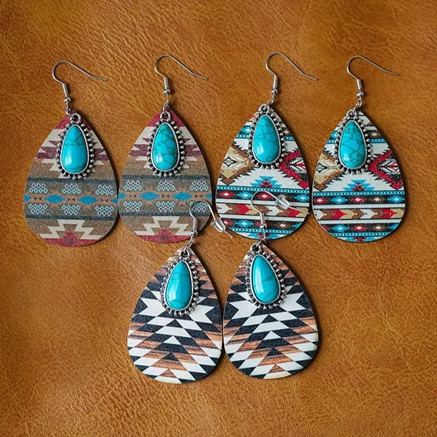 Quirky pair earrings-Southwestern Earrings