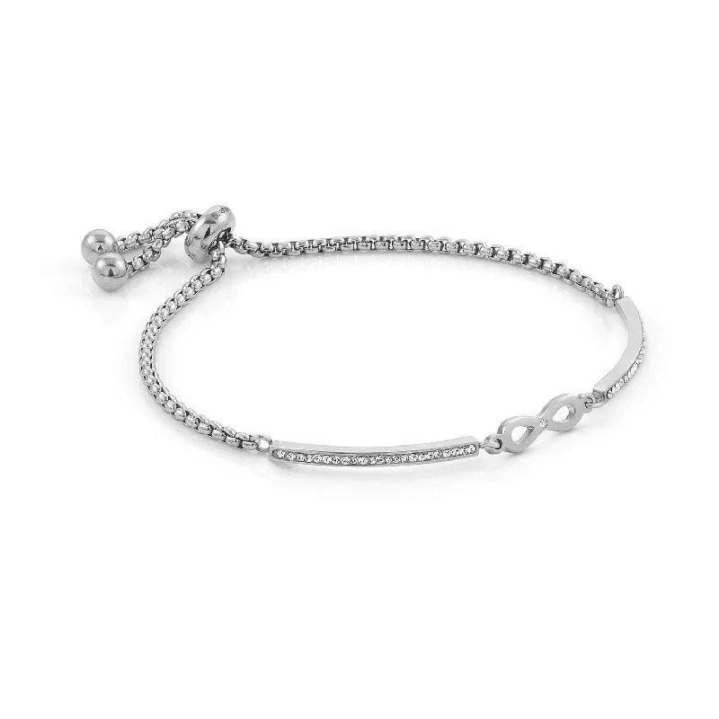 Nomination Milleluci Zirconia Infinity Half Bangle Bracelet