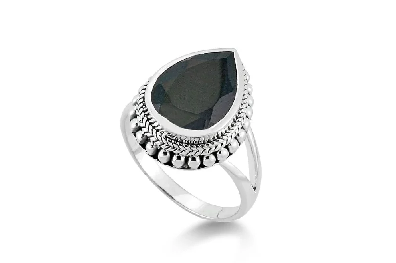 Pure modern rings-Pure modern rings-Sempu Ring- Onyx