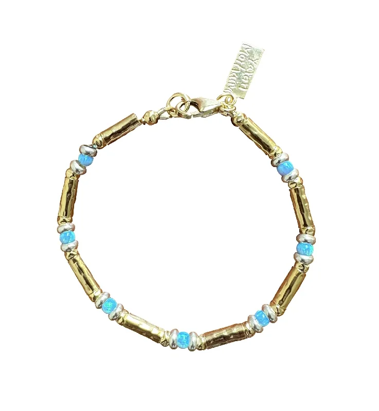 Yaron Morhaim 14k Goldfill Opal Bracelet