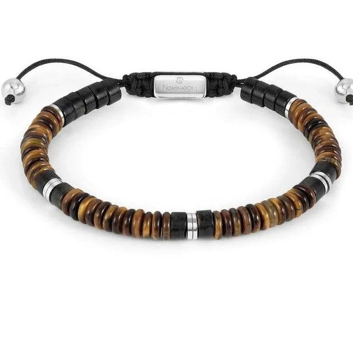 Nomination Instinct Style Tiger's Eye Bracelet