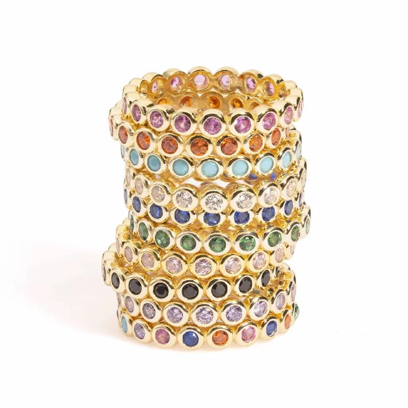 Mystic eye rings-Mystic eye rings-Play + Stack | Color Ring