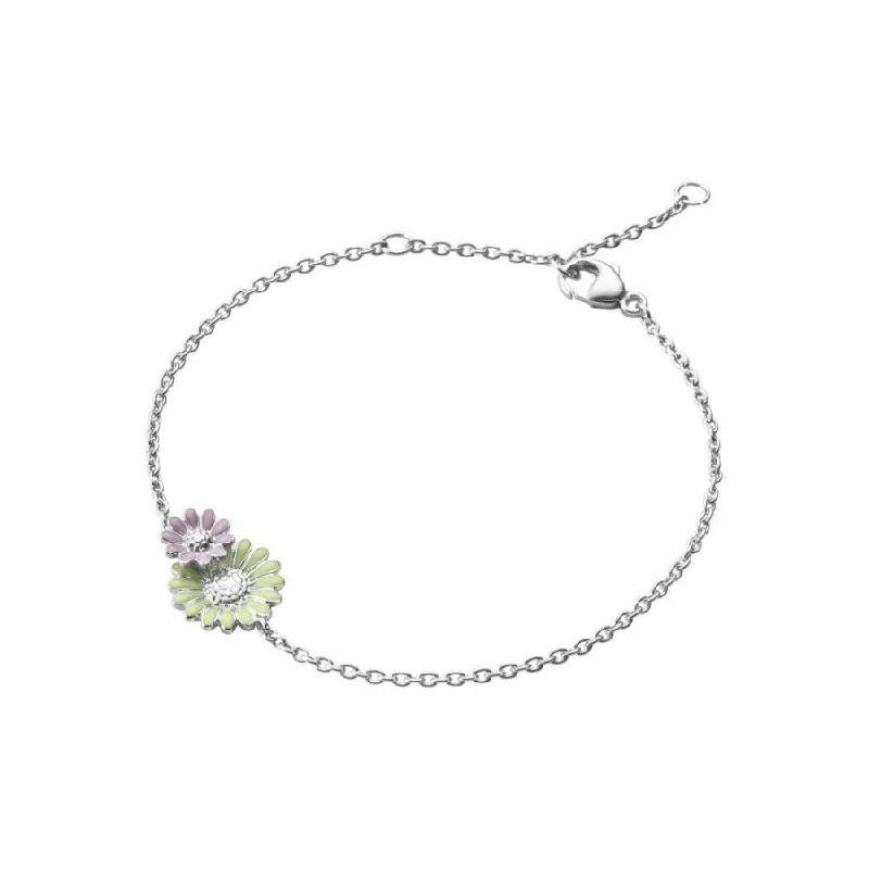 Silver Daisy Bracelet