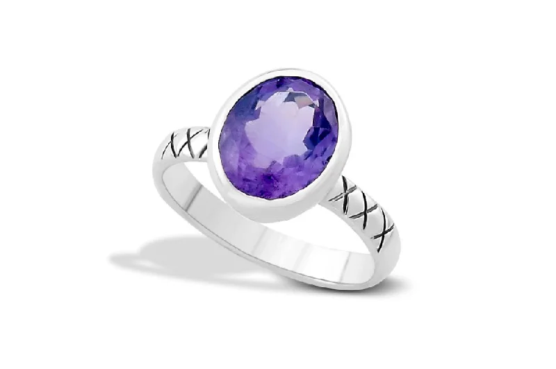 Mystic eye rings-Mystic eye rings-Salah Ring- Amethyst