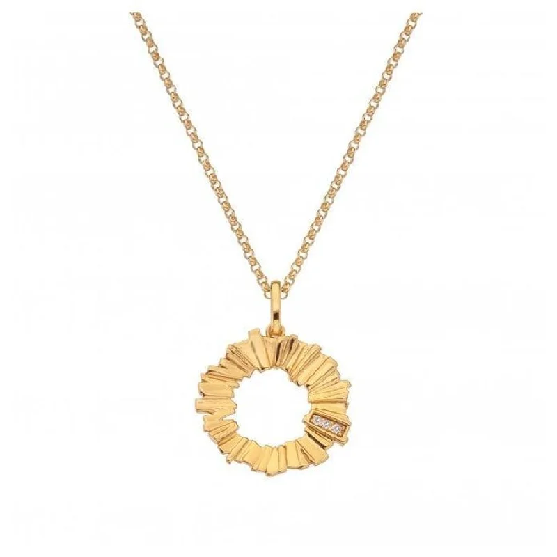 Jac Jossa Small Believe Pendant & Chain