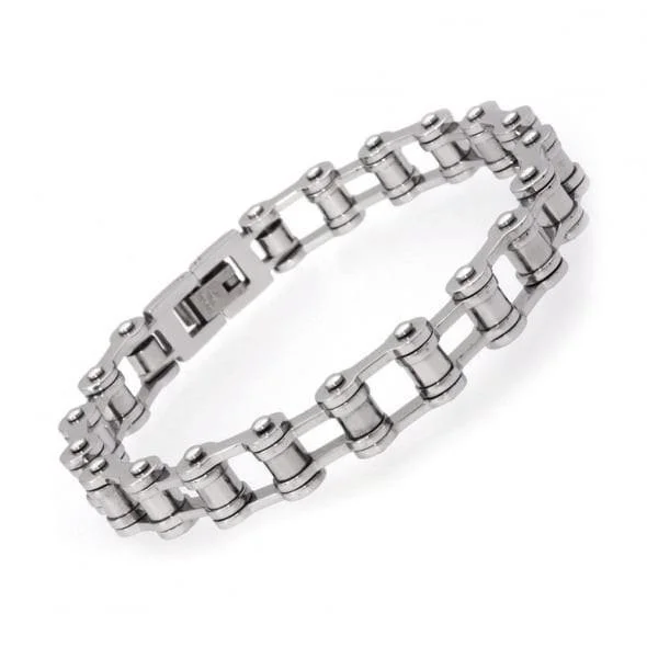 Unique & Co Stainless Steel Bike Chain Bracelet