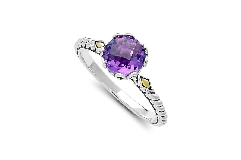 Multi-tier rings-Multi-tier rings-Glow Ring- Amethyst