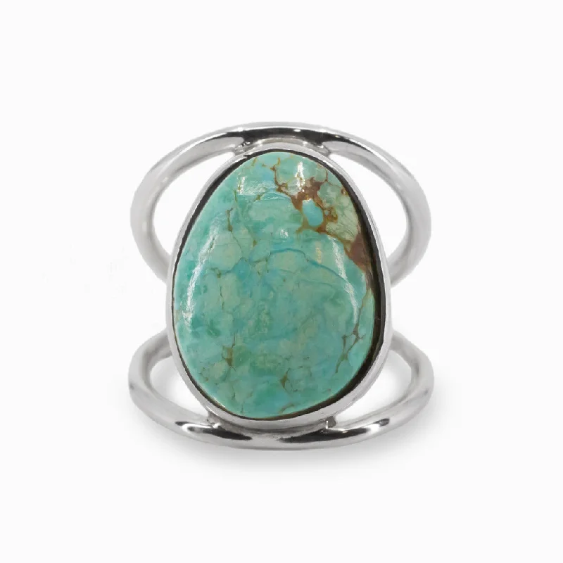 Fox design rings-Fox design rings-Amaroo Turquoise Ring