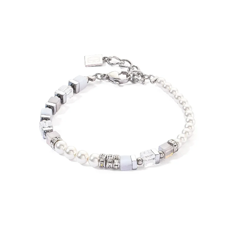 Coeur De Lion Precious Fusion Silver Ice Blue Bracelet