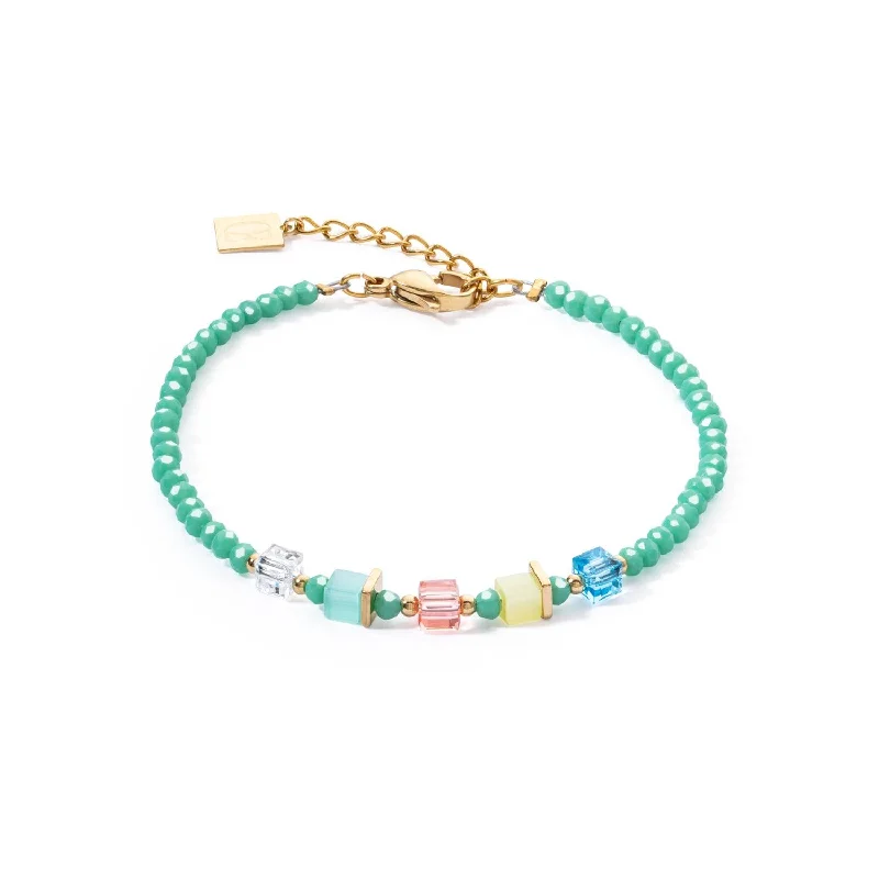 Coeur De Lion Joyful Colours Green Multicolour Bracelet