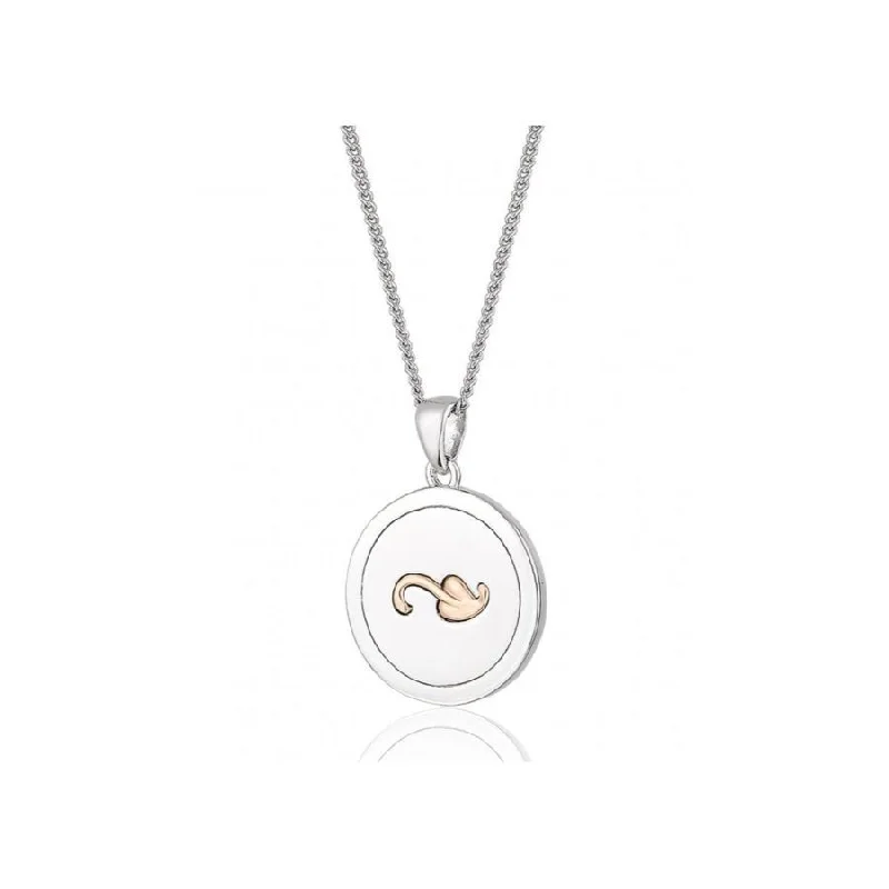 Silver & 9ct Rose Gold Tree of Life Insignia Pendant