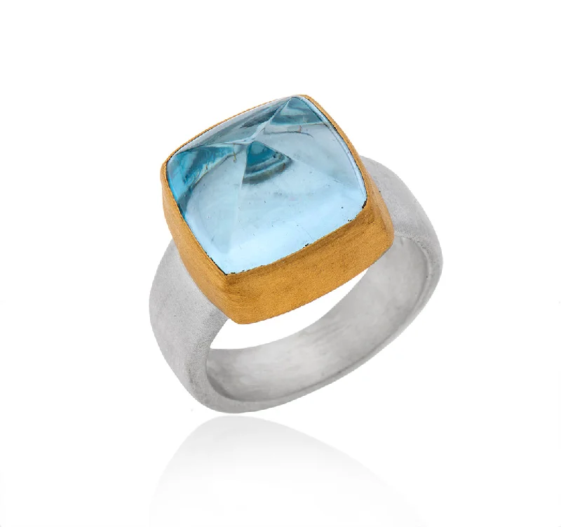 Topaz rings-Topaz rings-Nava Zahavi Supreme Ring