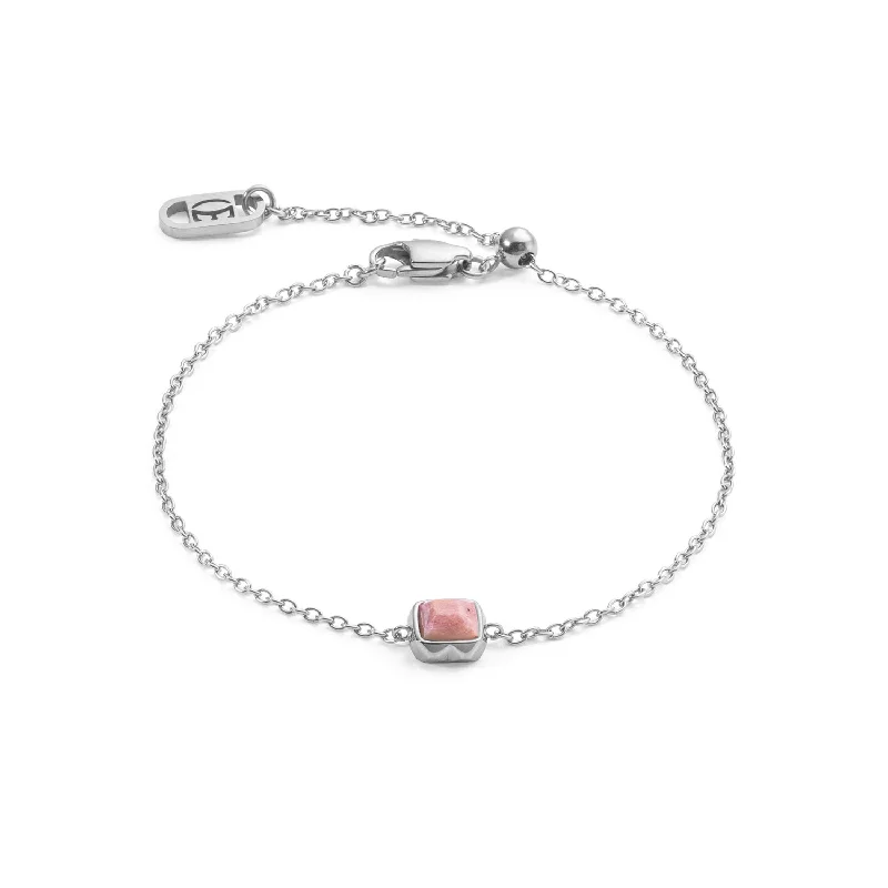 Coeur De Lion July Birthstone Rhodochrosite Bracelet